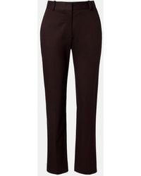 JOSEPH - Cotton-Blend Straight Pants - Lyst