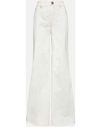 Zimmermann - High-Rise Palazzo Jeans Matchmaker - Lyst