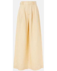 Posse - Parker High-Rise Wide-Leg Pants - Lyst