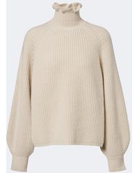 Max Mara - Ribbed-Knit Wool And Cashmere Sweater - Lyst