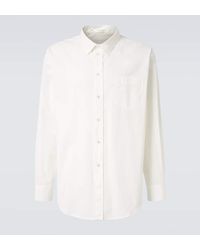 The Row - Thane Cotton Poplin Shirt - Lyst