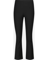 Vince - Mid-rise Cropped Kick-flare Pants - Lyst