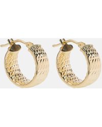 STONE AND STRAND - Boucles d'oreilles Le Groove en or 14 ct - Lyst