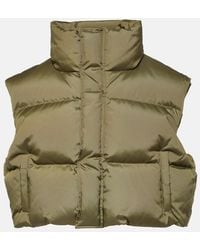 Wardrobe NYC - Cropped Down Vest - Lyst