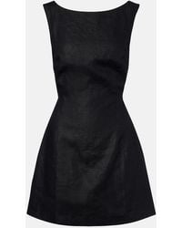 Faithfull the Brand - Sofia Linen Minidress - Lyst