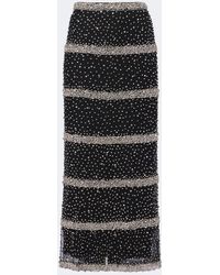 Costarellos - Marice Crystal-Embellished Midi Skirt - Lyst