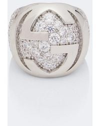 Gucci - Anello Interlocking G - Lyst