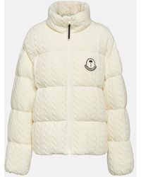 Moncler Genius - X Palm Angels - Piumino Dendrite in lana - Lyst