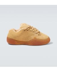 ERL - Sneakers Sand Vamp Aus Veloursleder - Lyst