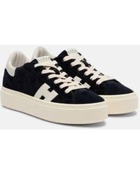 Hogan - Crosswind Leather Sneakers - Lyst