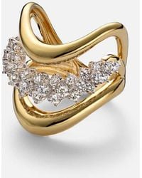 YEPREM - Bague Golden Strada En Or 18 Ct Et Diamants - Lyst