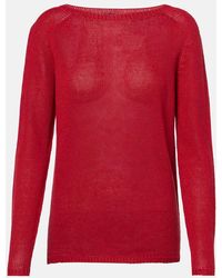 Max Mara - Pullover Giolino Aus Leinen - Lyst
