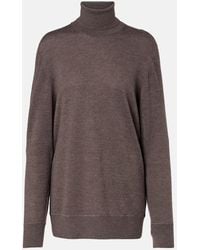 The Row - Jersey De Cuello Alto Lizzy De Cachemir - Lyst