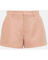 Gucci - Wool And Mohair Shorts - Lyst