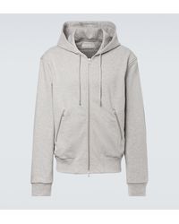Dries Van Noten - Cotton Zip-Up Hoodie - Lyst