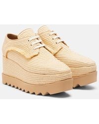 Stella McCartney - Elyse Woven Platforms - Lyst