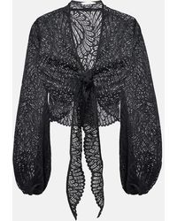 Alexandra Miro - Tabitha Lace Top - Lyst