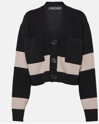 Proenza Schouler - Sofia Wool And Cashmere Cropped Cardigan - Lyst
