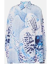 Dries Van Noten - Printed Cotton Shirt - Lyst