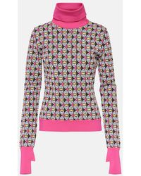 Jet Set - Logo Turtleneck Sweater - Lyst