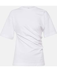Totême - T-Shirt Twisted aus Baumwoll-Jersey - Lyst