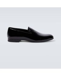 Giorgio Armani - Patent Leather Loafers - Lyst