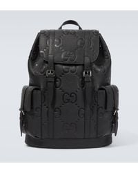 Gucci - Jumbo GG Leather Backpack - Lyst