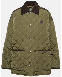 Prada - Light Re-Nylon Quilted Jacket - Lyst