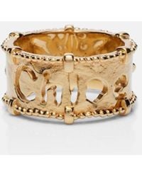 Chloé - Logo Ring - Lyst