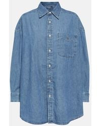 Polo Ralph Lauren - Denim Oversized Shirt For - Lyst
