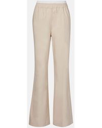 Jonathan Simkhai - Pantalon Ample Bristol En Lin Melange - Lyst