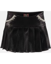 Miss Sohee - Embellished Miniskirt - Lyst