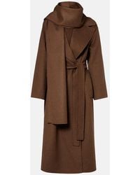 Max Mara - Mantel Curoe Aus Schurwolle - Lyst