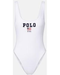 Polo Ralph Lauren - Logo Swimsuit - Lyst