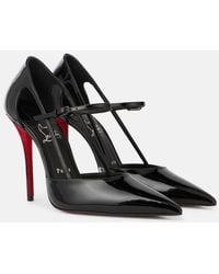 Christian Louboutin - Miss Z 100 Patent Leather Pumps - Lyst