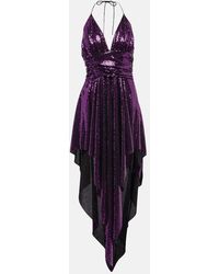 Alexandre Vauthier - Dress With Sequins - Lyst