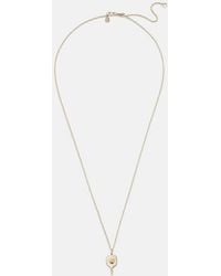 Sydney Evan - Pickleball 14Kt Pendant Necklace With Diamonds - Lyst