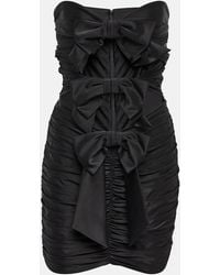 Alexandre Vauthier - Strapless Jersey Minidress - Lyst
