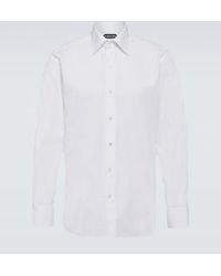 Tom Ford - Cotton Poplin Shirt - Lyst