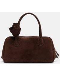 Magda Butrym - Brigitte Suede Tote Bag - Lyst