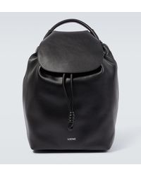 Loewe - Flamenco Leather Backpack - Lyst