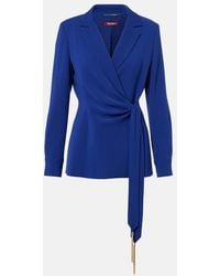 Max Mara - Elegante Skipper Cady Wrap Blazer - Lyst