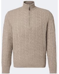 arch4 - Thames Cable-Knit Cashmere Sweater - Lyst