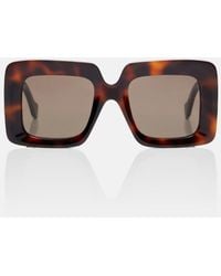 Loewe - Anagram Oversized Square Sunglasses - Lyst