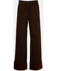 Dries Van Noten - High-Rise Straight Jeans - Lyst