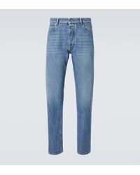 Bottega Veneta - Mid-Rise Straight Jeans - Lyst