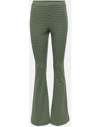 Dorothee Schumacher - Graphic Statement Flared Pants - Lyst