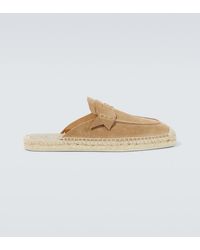 Christian Louboutin - Crosta Suede Espadrilles - Lyst