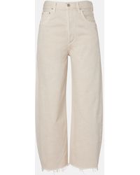 Citizens of Humanity - Ayla Crop Wide-Leg Jeans - Lyst