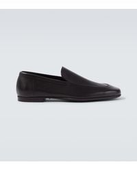 John Lobb - Tyne Leather Loafers - Lyst